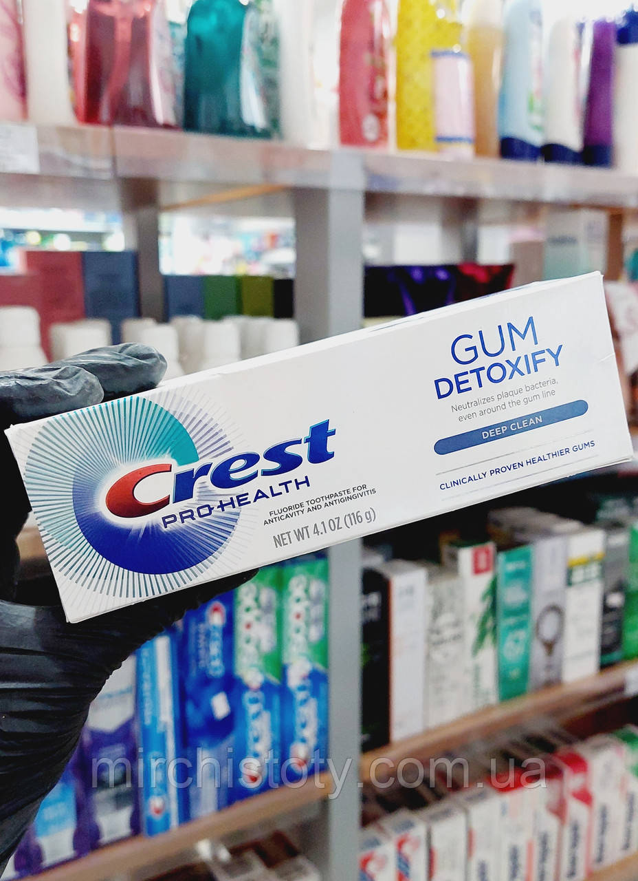 Зубная паста против зубного налета Crest Pro-Health Gum Detoxify 116г - фото 1 - id-p1660923181