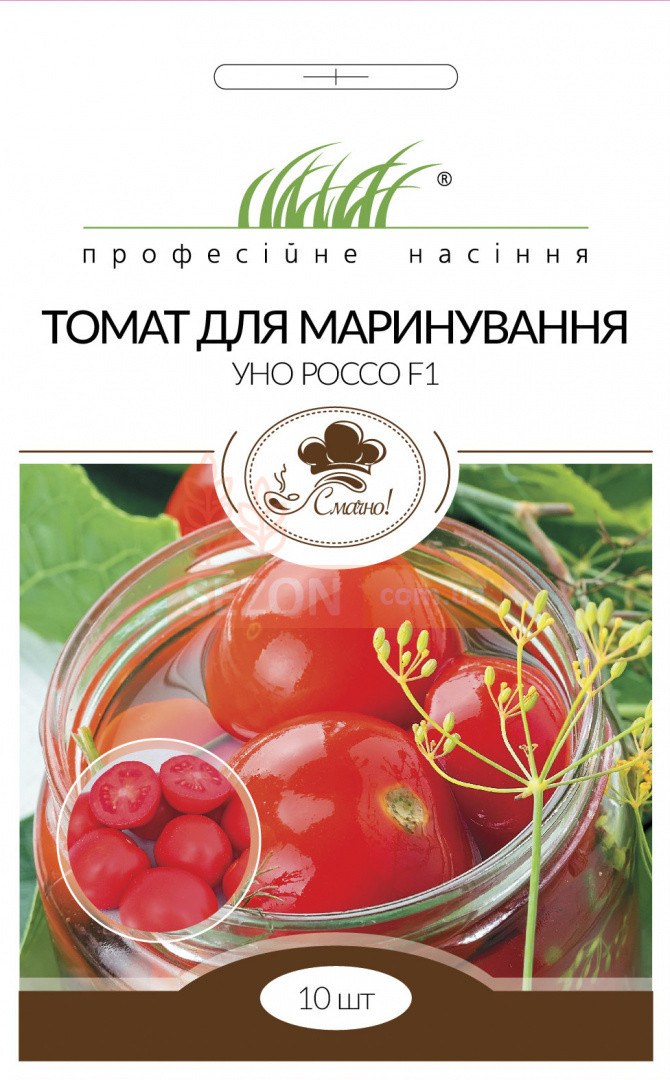 Томат Уно Россо F1, 10 семян — низкорослый томат для маринования ...