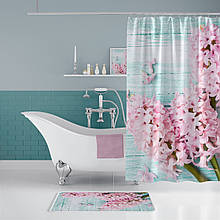 Штора для ванної Lilac Tropichome 180 * 200 см