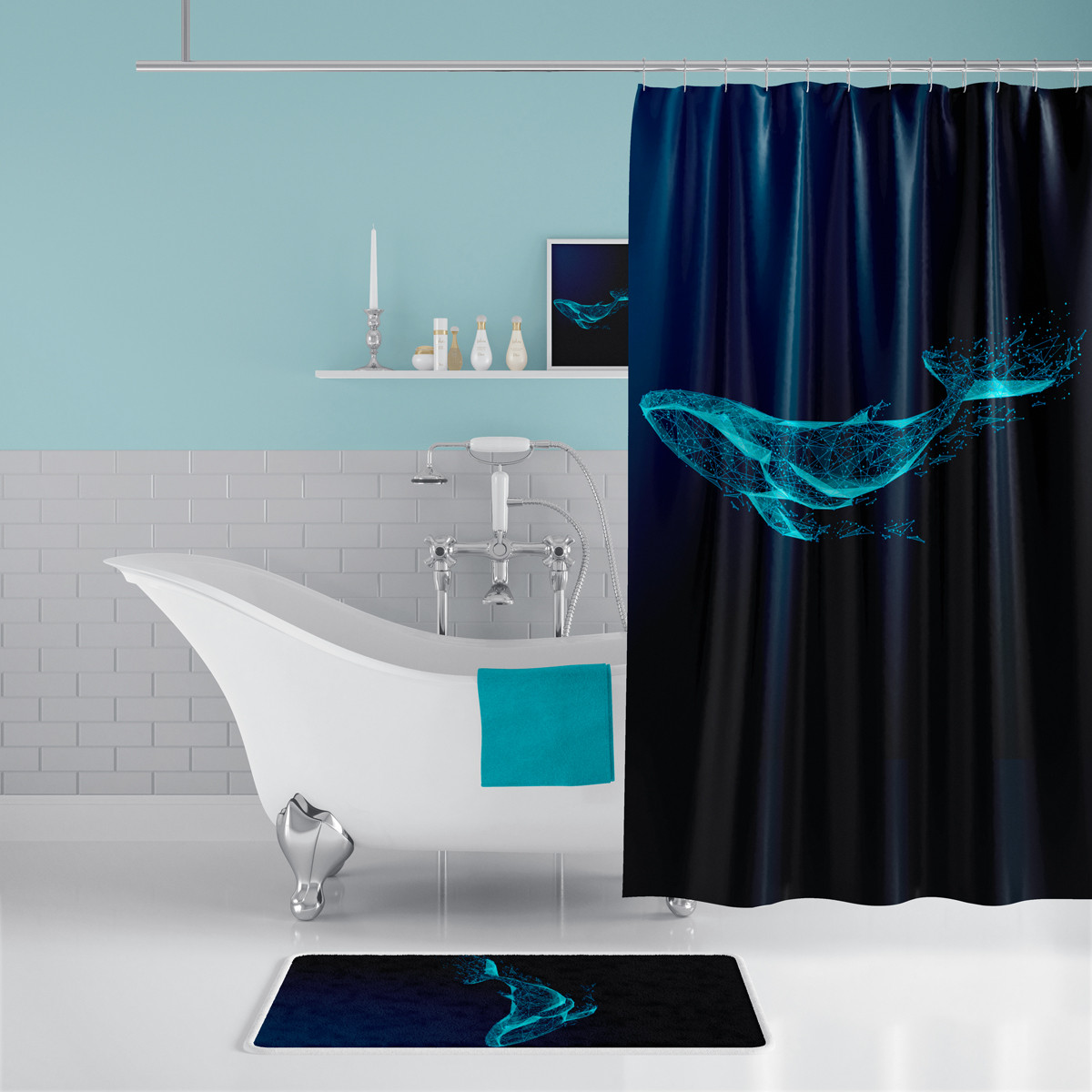 Штора для ванної Phantom Tropichome 180*200 см