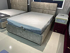 Ліжко в тканині з підйомним механізмом Монреаль L 007