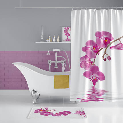 Штора для ванної Orchid Tropichome 180*200 см, фото 1