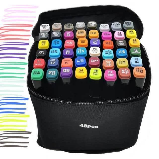 Набір Скетч Маркерів 48 штук сумка