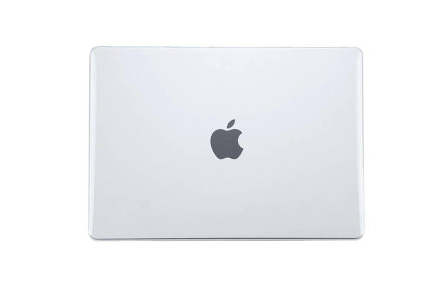 Прозорий Чохол-накладка HardShell Case for MacBook Pro 16" (2019-2020) Crystal Clear White Прозорий, фото 2