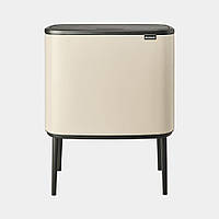 Мусорный бак Brabantia Touch Bin Bo 23 +11 л Soft Beige (201585)