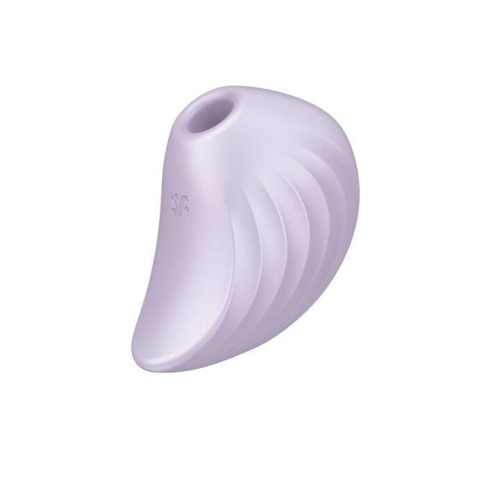 Вакуумний кліторальний стимулятор із вібрацією Satisfyer Pearl Diver Violet, фото 1