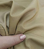 Плащова на трикотажі водовідштовхуюча колір пісочний, фото 5