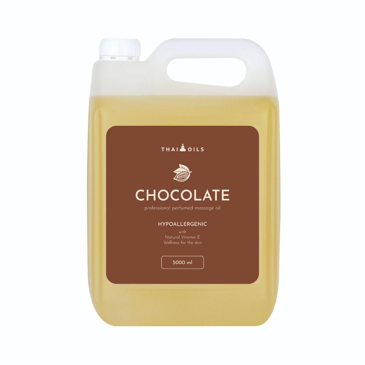 Професійне масажне масло Thai Oils «Chocolate» Шоколадне 5000 ml, фото 1