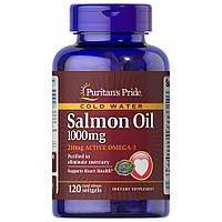 Жирные кислоты Puritan's Pride Salmon Oil 1000 mg, 120 капсул