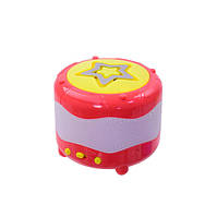 Музыкальная игрушка "Барабан" Metr+ 903E 8,5 см Красный, World-of-Toys