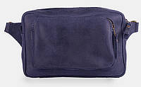 Поясная сумка из Поясная сумка из натунатуральной кожи без подкладки «Couple» цвет в наличии, размер в наличии Синий