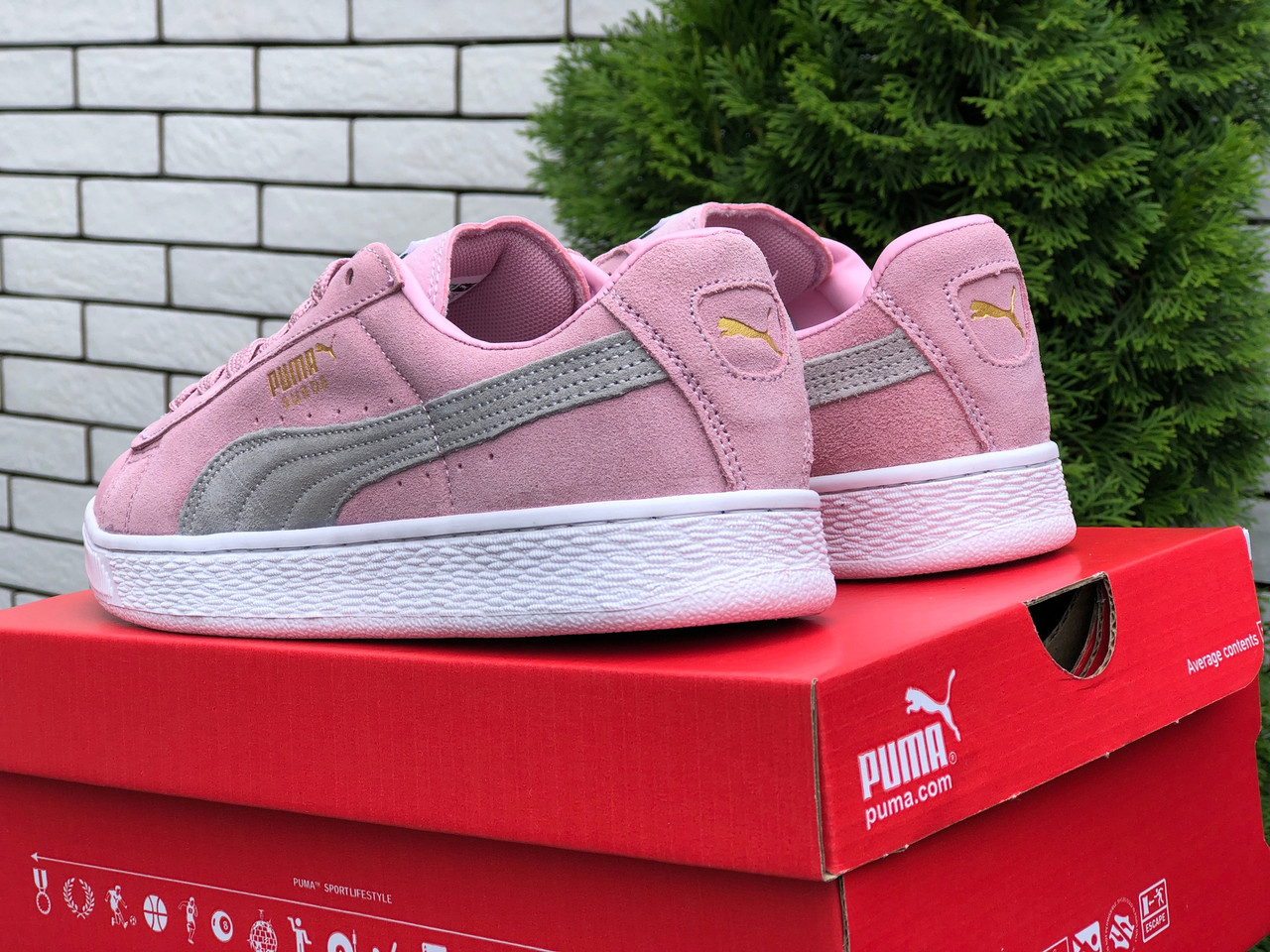 Puma top rose suede