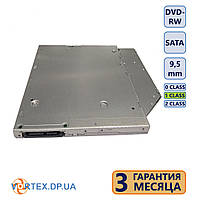 Привод для ноутбука (дисковод) DVD-RW SATA 9,5 мм проверенный Сlass 1 бу