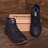 Чоловічі зимові шкіряні черевики (натуральна шкіра) чорні на хутрі, чоловіче взуття на зиму, розмір 40 41 42 43 44 45, фото 4