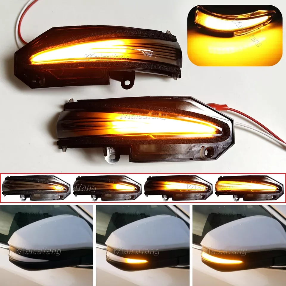 Динамічний LED-повторювач повороту в дзеркало Toyota CAMRY COROLLA YARIS VENZA RAV4 покажчик повороту