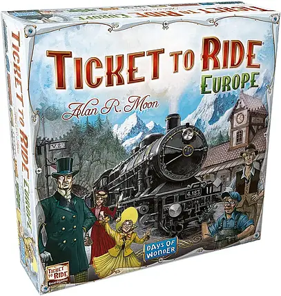 Настольная игра Ticket To Ride. Europe, фото 1