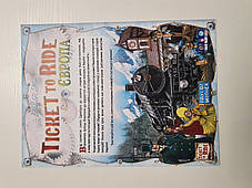 Настольная игра Ticket To Ride. Europe, фото 3