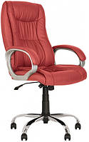 Компьютерное офисное кресло для руководителя Элли Elly Anyfix CHR-68 экокожа Eco-90 Красный Новый Стиль IM