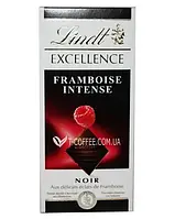 Шоколад LINDT Excellence Noir Framboise Intense Черный Малина 100 г