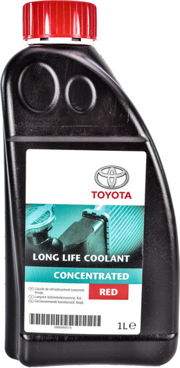 Toyota Long Life Coolant G12 червоний, 1 л (0888980015) концентрат антифризу, фото 1