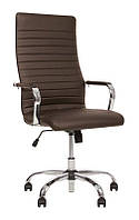 Компьютерное офисное кресло для руководителя Либерти Liberty Tilt CHR68 экокожа Eco-35 коричневый IM