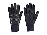 Велоперчатки зимние мужские с длинными пальцами BBB RaceShield WB 2.0 Winter BWG-33 черные L