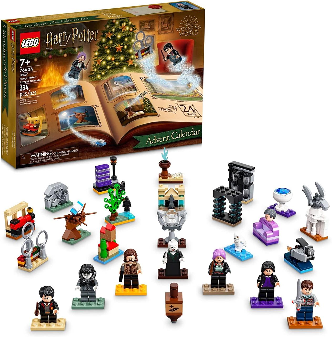 Новорічний Адвент календар LEGO Harry Potter 76404 Різдвяний конструктор Лего Гаррі Поттер
