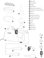 Нейлонова шайба (No7) для Lexen Healthy Juicer Electric