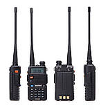 Рація Baofeng UV-5R Black + Гарнітура Baofeng з кнопкою PTT, фото 8