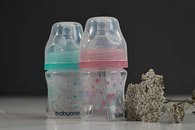 Пляшечка протиколікова 120 мл Babyono, mint