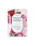 Маска для ног Koelf Rose Petal Satin Foot Mask