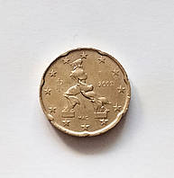 20 евроцентов Италия 2002 г.