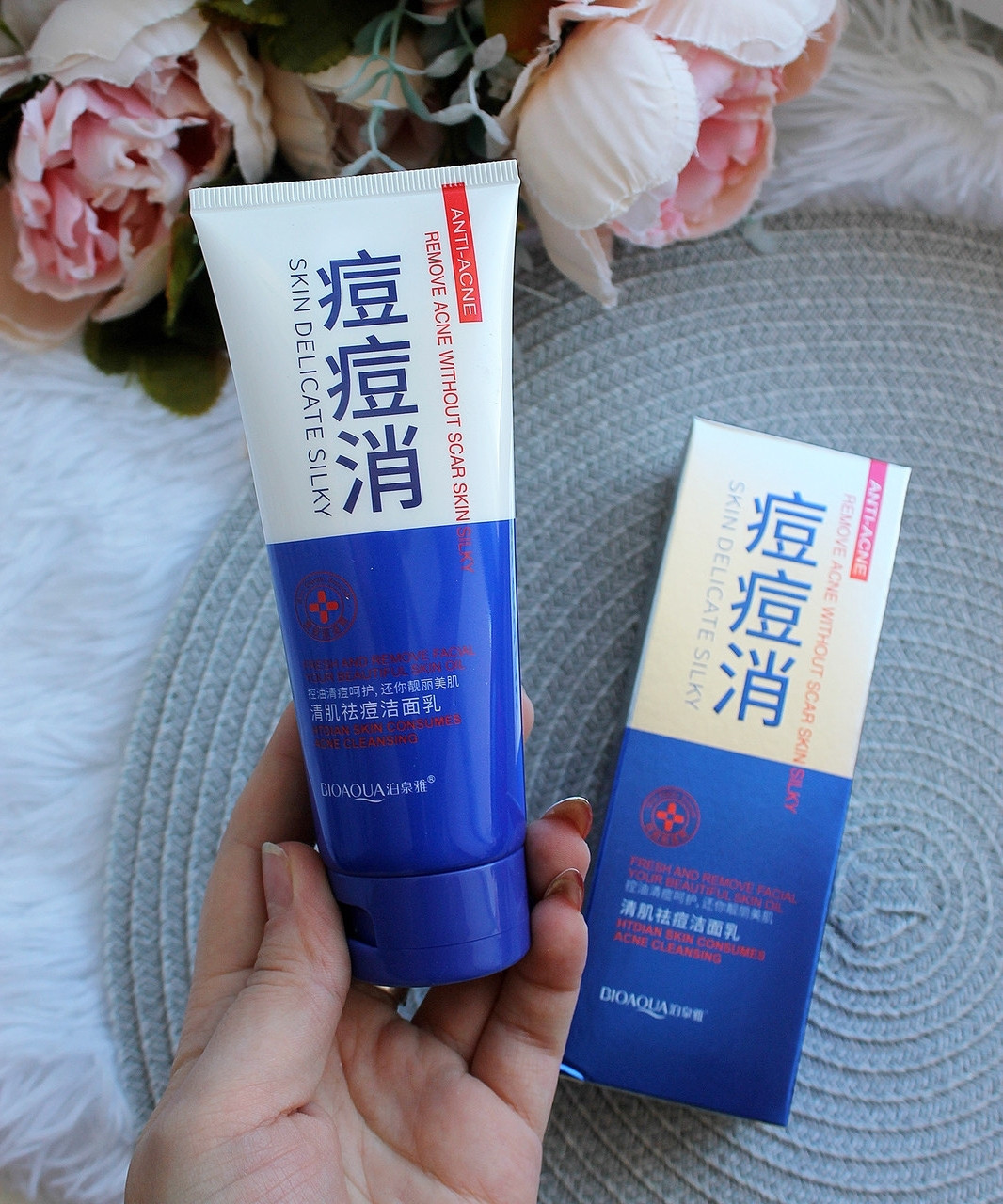 Пінка для проблемної шкіри Bioaqua Skin Delicate Silky Anti-Acne Cleanser, 100г