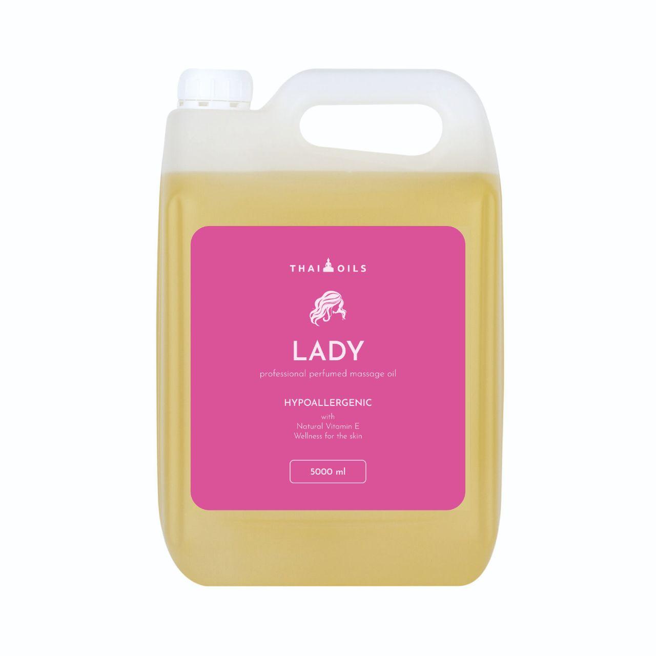 Професійне масажне масло Thai Oils «Lady» Парфумоване для жінок 5000 ml