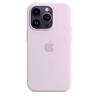 Чехол Apple Silicone Case с MagSafe iPhone 14 Pro OEM Original 1:1 (Lilac) Фиолетовый
