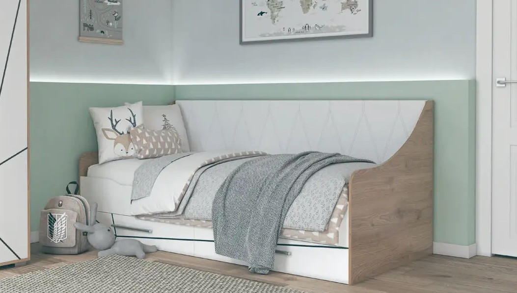 Ліжко Тоні 1-сп 2Ш (Світ Меблів), фото 1