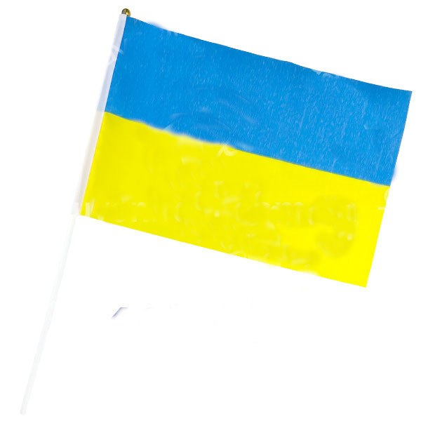 Крихітний прапор України. 100 шт