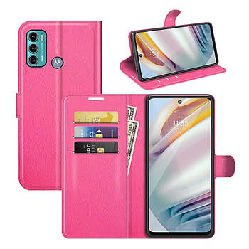 Чохол-книжка Litchie Wallet для Motorola G60 Rose