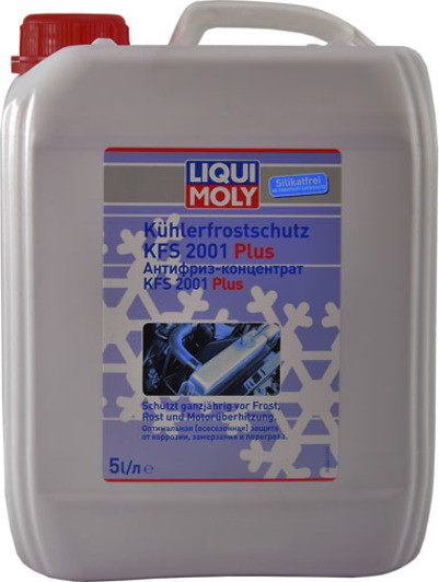 Liqui Moly KFS 2001 Plus G12+ червоний, 5 л (8841) концентрат антифризу, фото 1