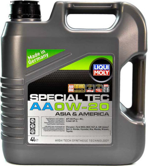 Liqui Moly Special Tec AA 0W-20 4 л (8066) моторна олива, фото 1