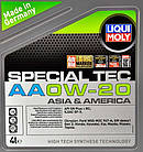 Liqui Moly Special Tec AA 0W-20 4 л (8066) моторна олива, фото 2