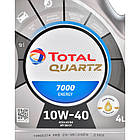 Total Quartz 7000 Energy 10W-40 4 л, (216679) моторна олива, фото 2