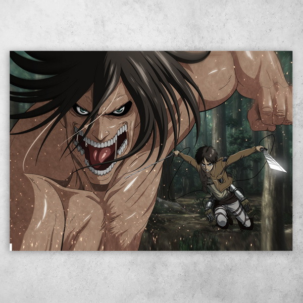 Аніме плакат постер "Атака титанів / Attack on Titan" №17, фото 1