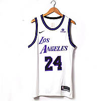 Баскетбольная белая джерси Брайант 24 Лейкерс 2022-2023 Kobe Bryant Los Angeles Lakers Classic Edition