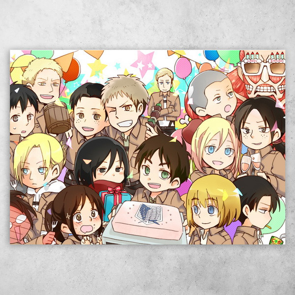 Аніме плакат постер "Атака титанів / Attack on Titan" №25, фото 1