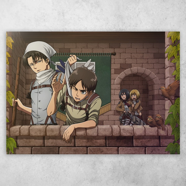 Аніме плакат постер "Атака титанів / Attack on Titan" №29, фото 1