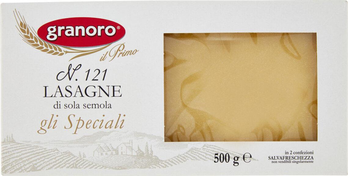 Листи для лазаньї Granoro Lasagne con Spinaci 500 г., фото 1