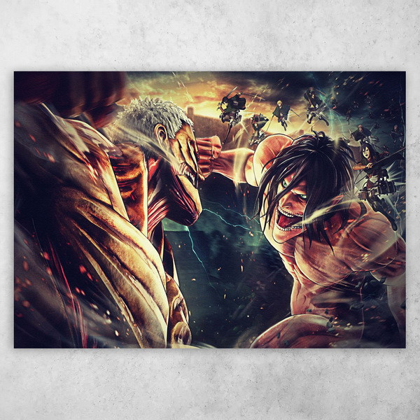 Аніме плакат постер "Атака титанів / Attack on Titan" №34, фото 1