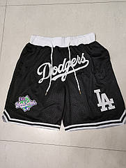 Чорні шорти Лос Анджелес Доджерс MLB Los Angeles Dodgers Black shorts