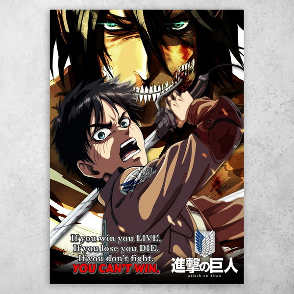 Аніме плакат постер "Атака титанів / Attack on Titan" №40, фото 1